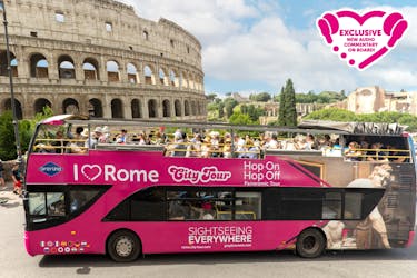 Recorrido panorámico en autobús turístico por Roma